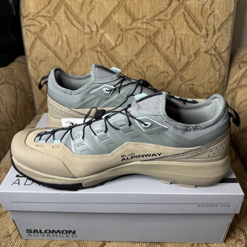 SALOMON ALPINWAY ADVANCED SEDONA SAGE MEN'S‎ SIZE 12 NEW - Picture 3 of 8